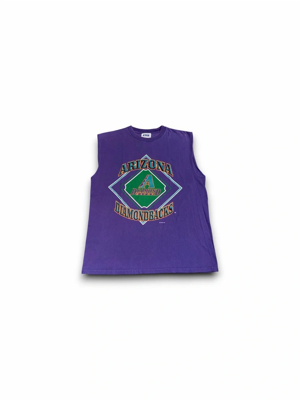 Vintage Arizona Diamondbacks baseball diamond CSA tank top mens large 1997